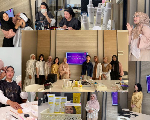 Kolaborasi Haiqa x Elysyle: Membangun Kepercayaan Diri Melalui Make Up Class dan Woman Empowerment